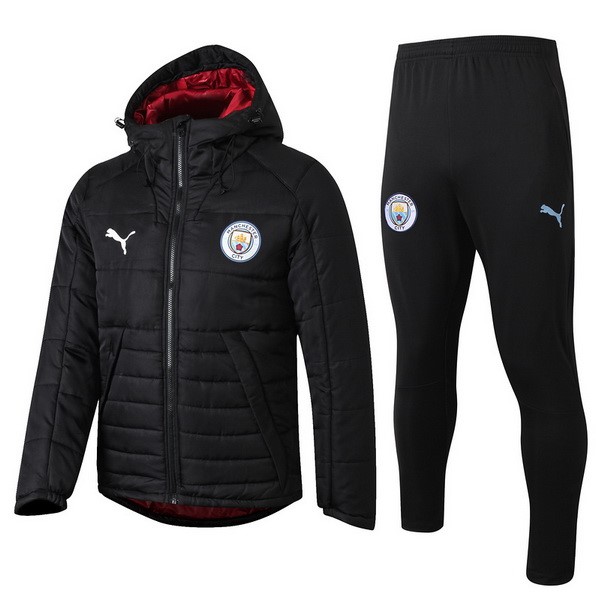 Chaqueta Abajo Manchester City Conjunto Completo 2019 2020 Negro